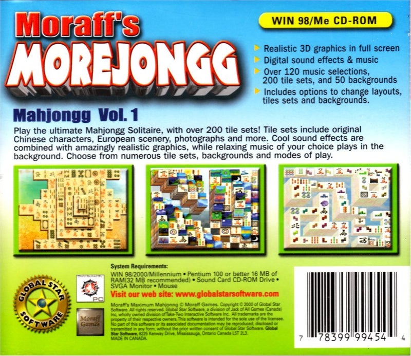 Microsoft Moraff's Morejongg - PC - Image 2