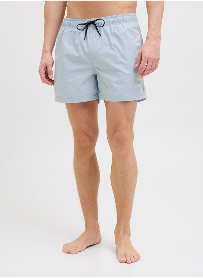 JACK & JONES JPSTMAUI Swim Spice Logo AKM SN Shorts  - Image 1