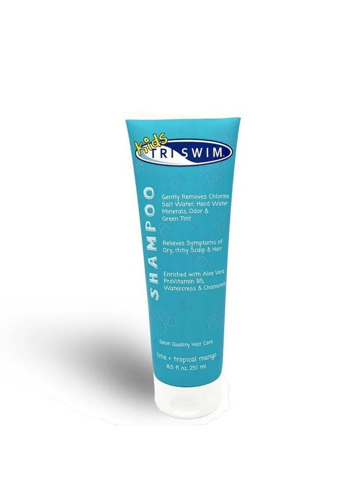 Triswim TRISWIM Kids Scented Shampoo After- Swimmer Hair Care, Chlorine Removal, Dandruff symptoms and Dry Scalp Relief 