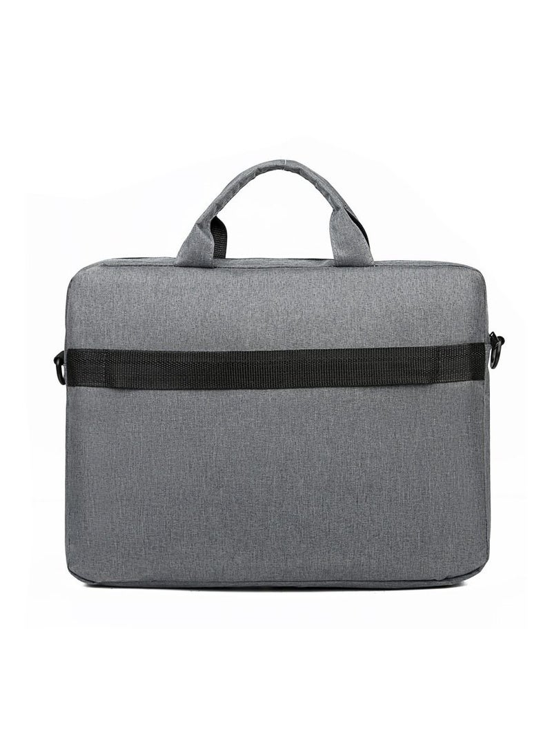 Goldfinch Laptop bag for office and personal use for  Men with shoulder bag strap and Inbuilt Laptop Case Grey Color  - Image 4