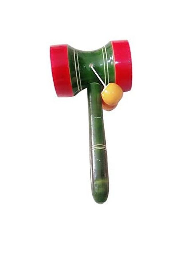 Smartcraft Toys Wooden Rattles Toys For Baby;New Born Infant Kids Set Of 5 Pcs Multicolor Discover Sounds Develops Sensory Skills  - Image 4