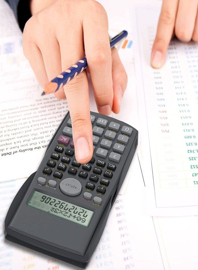 Oreva 2-Line Engineering Scientific Calculator, Suitable for School and Business (Black) - Image 5