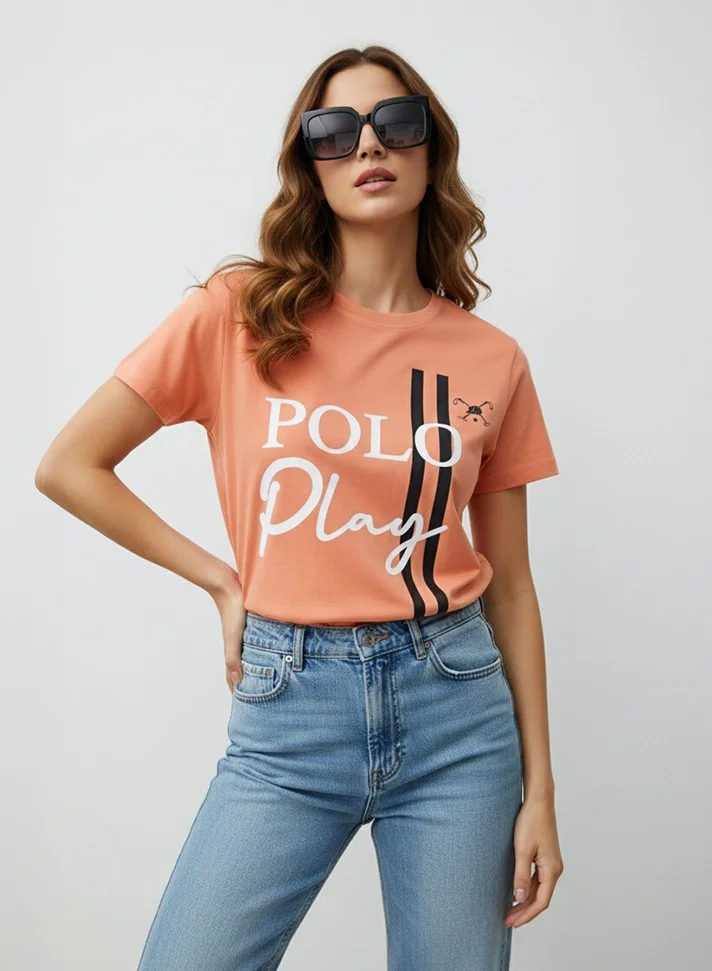بولو بلاي  Multipack Graphic Print T-Shirt for WOMEN