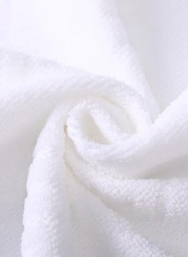 4 pcs set Men Clothing Hajj Umrah Ahram Ehram 100% Super Soft Non Allergic Cotton New Dry Fast Microfiber Woven Technology, WaterProof ahram's Belt, Water Resistant Shoe Bag, Tawaf counting Beads - Image 2