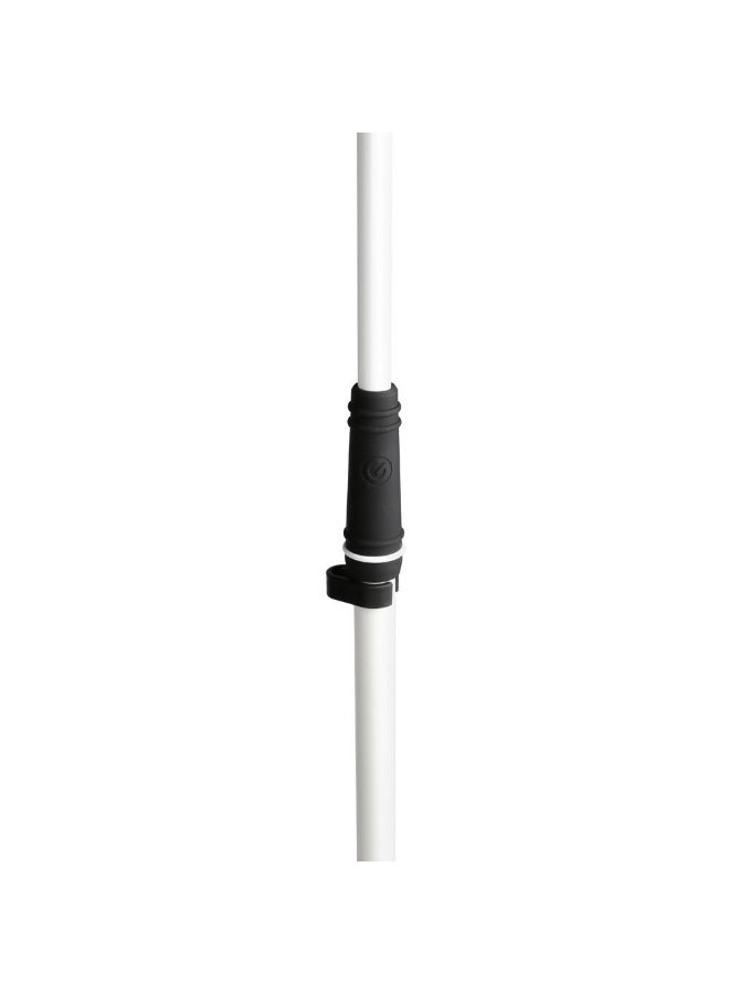 جرافيتي Gravity Microphone Stand with Round Base, White - Image 2