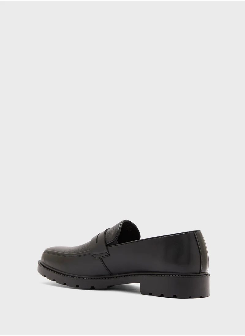 Robert Wood Chunky Sole Formal Slip Ons