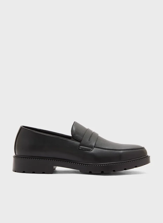 Robert Wood Classic Chunky Sole Formal Slip-Ons