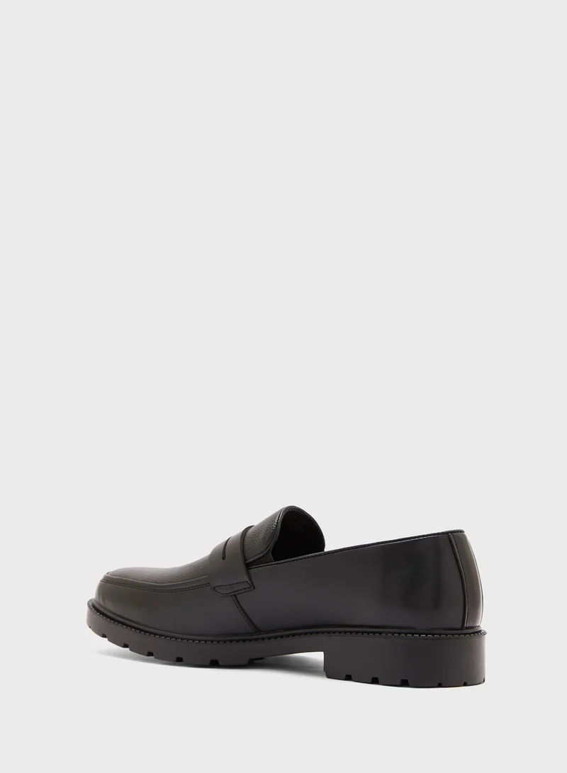 Robert Wood Classic Chunky Sole Formal Slip-Ons