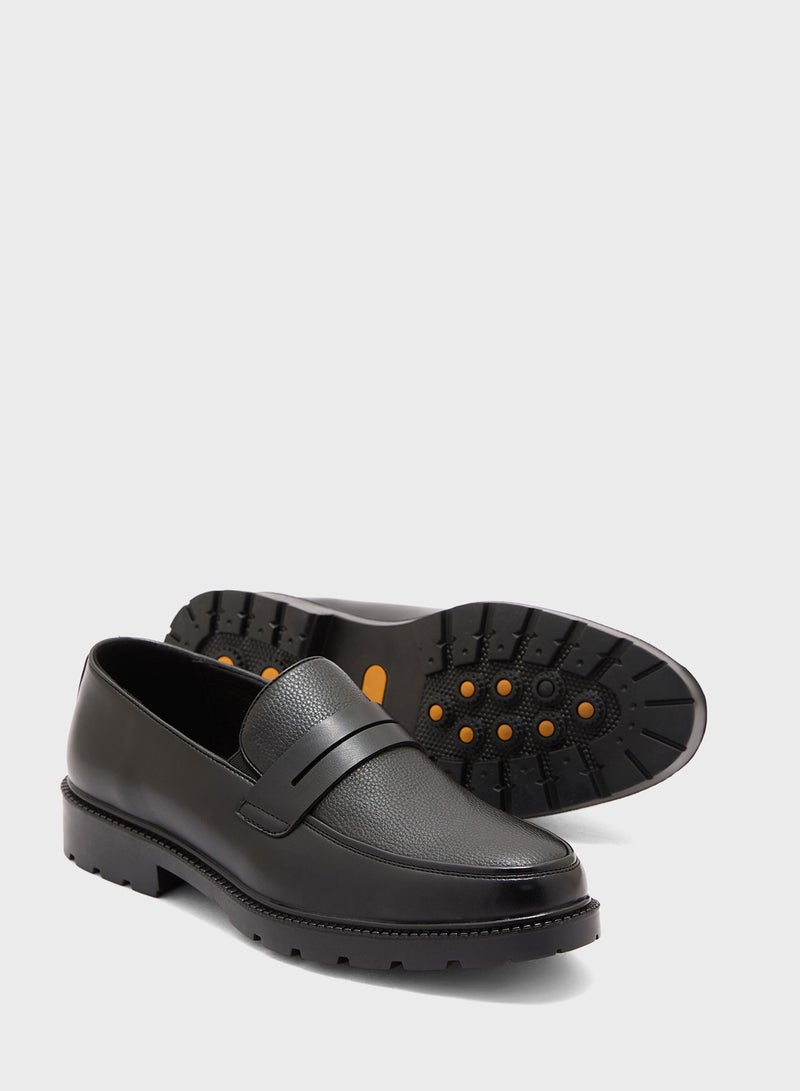 Robert Wood Classic Chunky Sole Formal Slip-Ons - Image 3