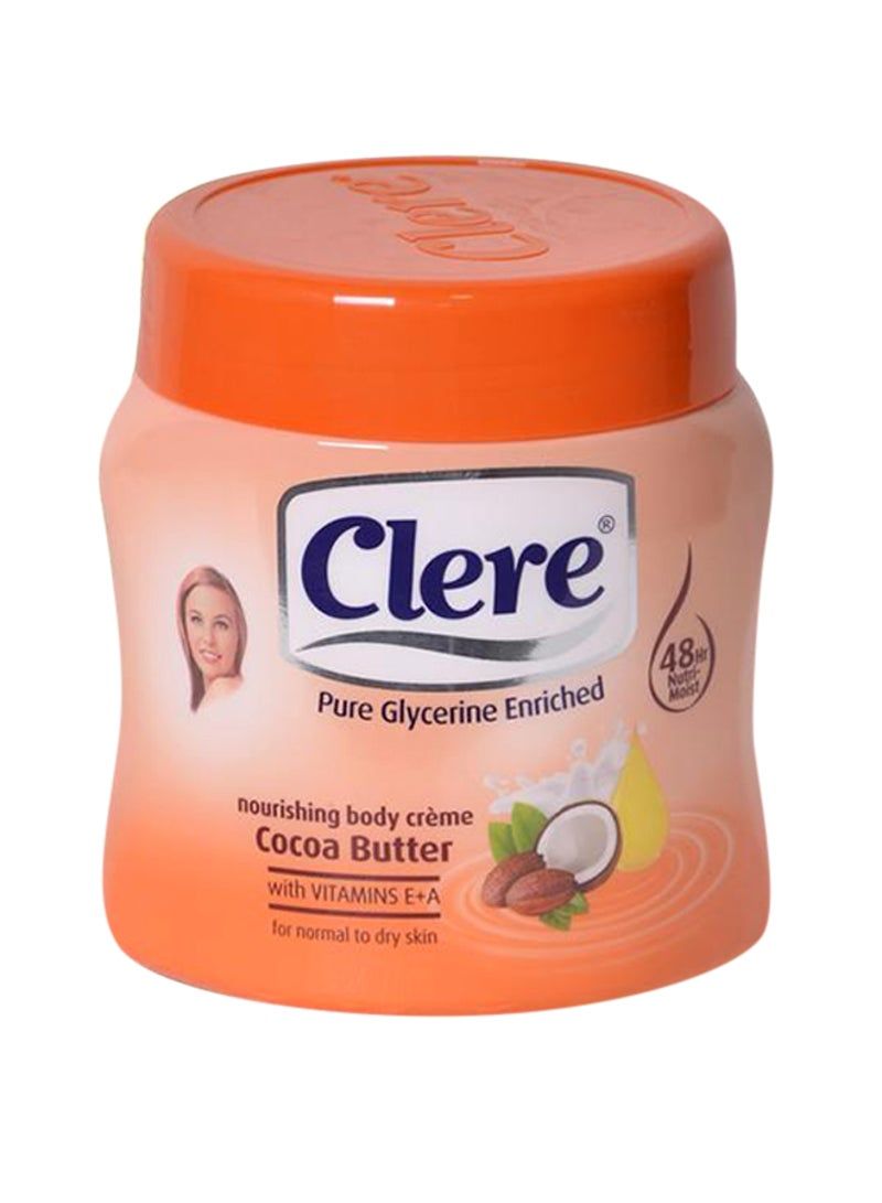 CLERE Cocoa Butter Body Cream 500ml