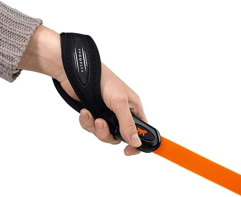 Ferplast Dog Belt Evolution 25 110 Orange Lead, Black, Medium - Image 2