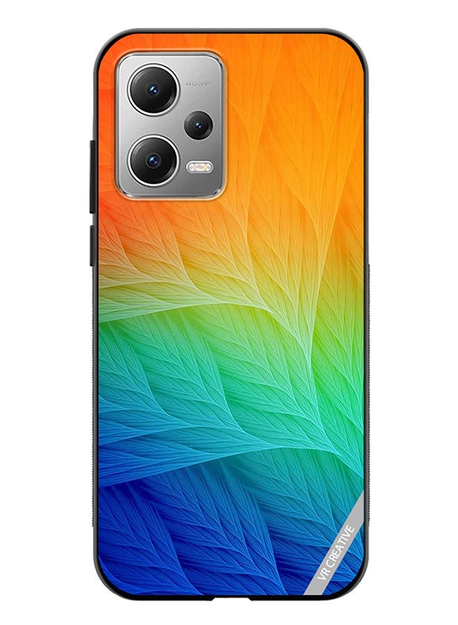 VR CREATIVE Protective Case Cover For Xiaomi Redmi Note 12 Cute Layers Design Multicolour - Image 1
