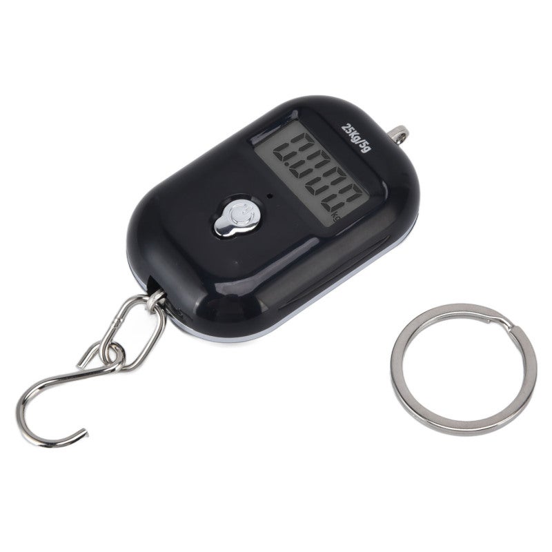 WeiHeng HD Luggage Scale Portable Keychain Digital Hanging Scale - Galvanized Frame Automatic Lock Function for Travel Luggage Weighing - Image 5