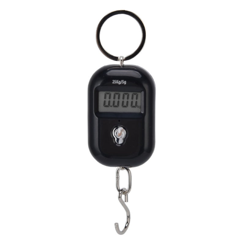 WeiHeng HD Luggage Scale Portable Keychain Digital Hanging Scale - Galvanized Frame Automatic Lock Function for Travel Luggage Weighing - Image 1