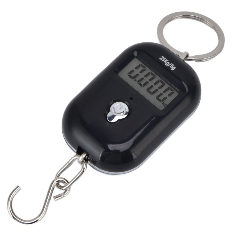 WeiHeng HD Luggage Scale Portable Keychain Digital Hanging Scale - Galvanized Frame Automatic Lock Function for Travel Luggage Weighing - Image 2