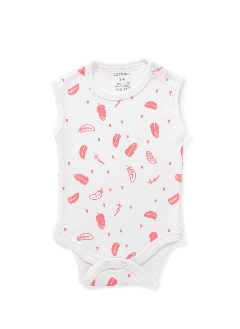 COTTONIL Pack of 3 Cotton Wide Cut Bodysuit for Baby  - Image 3
