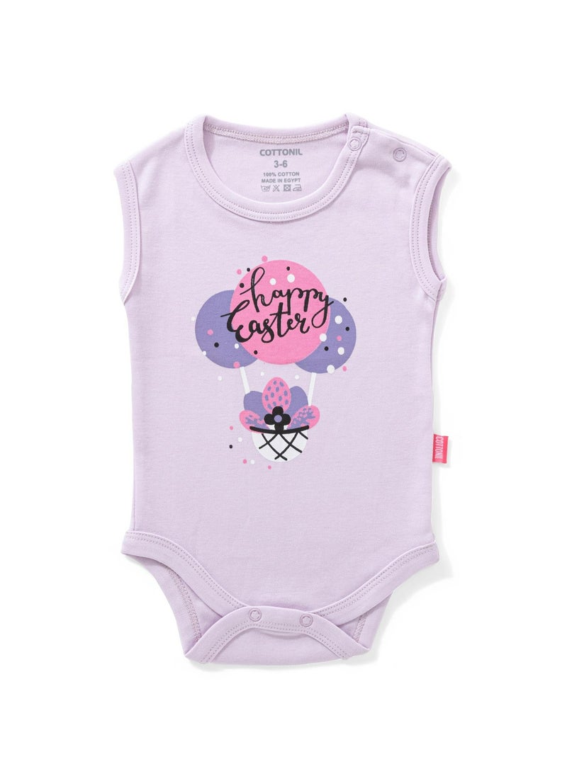 COTTONIL Pack of 3 Cotton Wide Cut Bodysuit for Baby  - Image 4