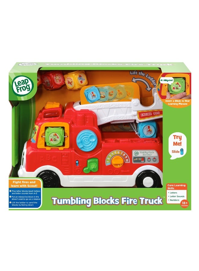 LeapFrog Tumbling Blocks Fire Truck - Image 2