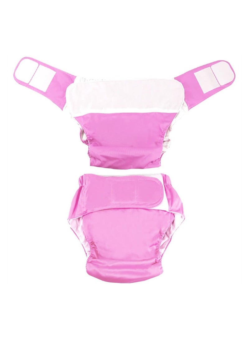 Y&D Reusable Cloth Diaper Adjustable and Waterproof Elderly Incontinence Protection Nappies Underwear with Maximum Absorbency for Care Pregnant Disabled  - Image 1