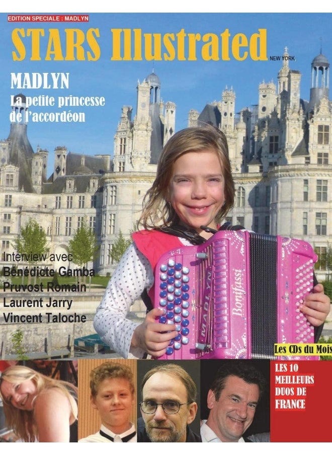 Stars Illustrated Magazine.. Juillet/Août 2018. EDITION SPECIALE: Madlyn.  - Image 1