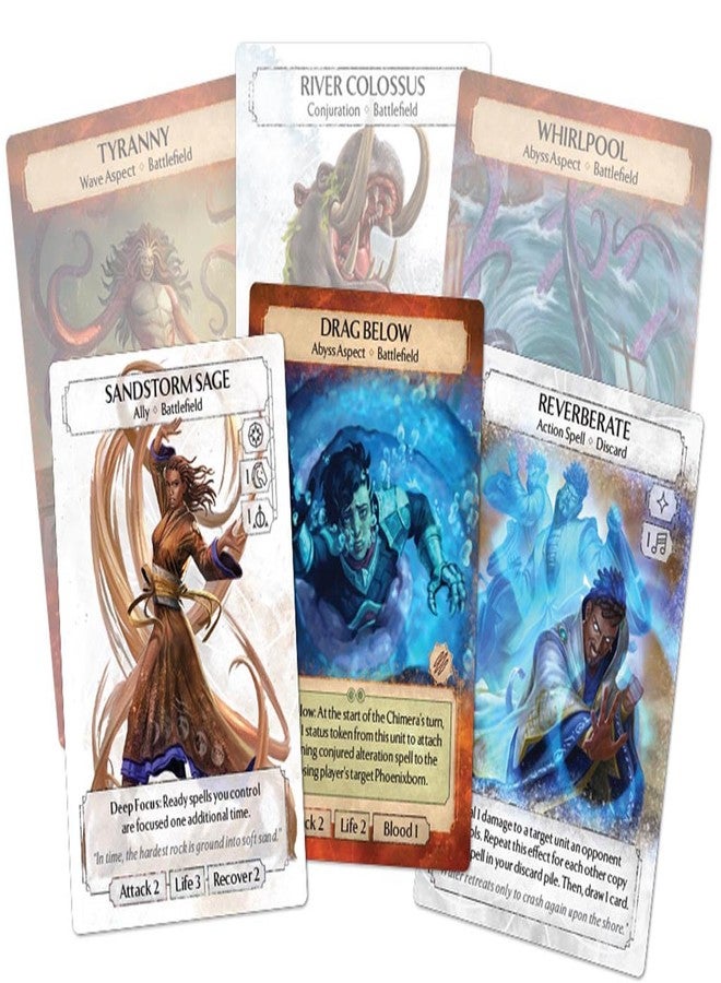 Plaid Hat Games, Ashes Reborn: Red Rains - The Flood of Moon Cove, for Ages 14 and Up, 1-2 Players - Image 2