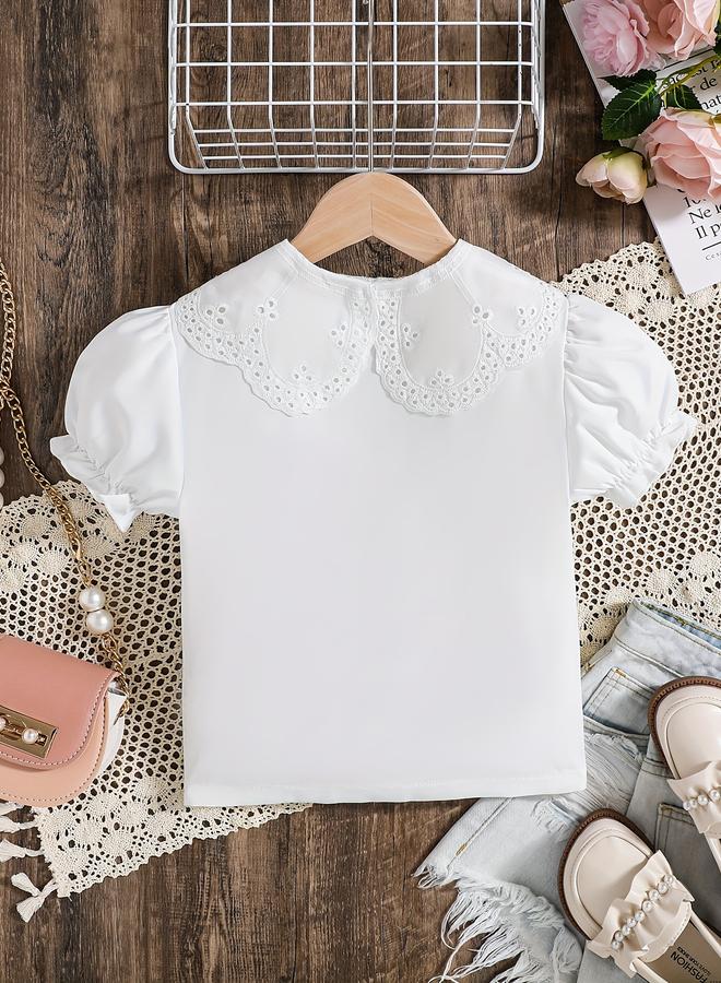 تايك تو قميص بياقة بيتر بان مطرز - Image 2