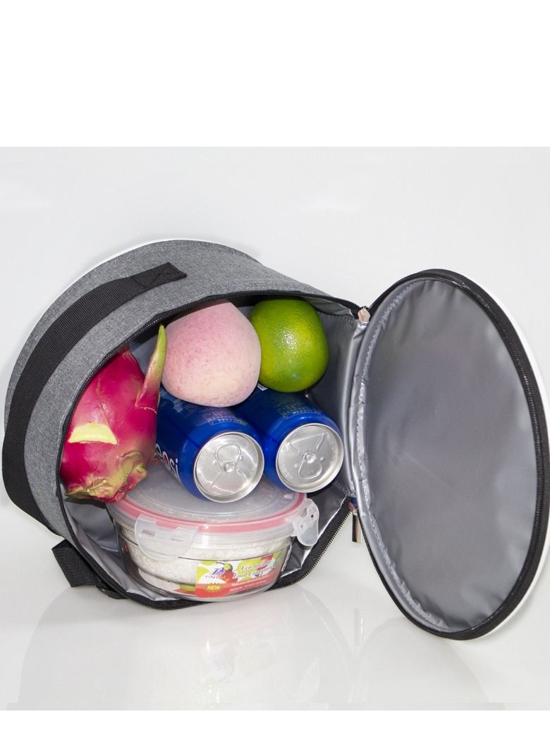 Y&D Football insulation bag Campus office insulation bag Portable diagonal outdoor picnic bag  - Image 2