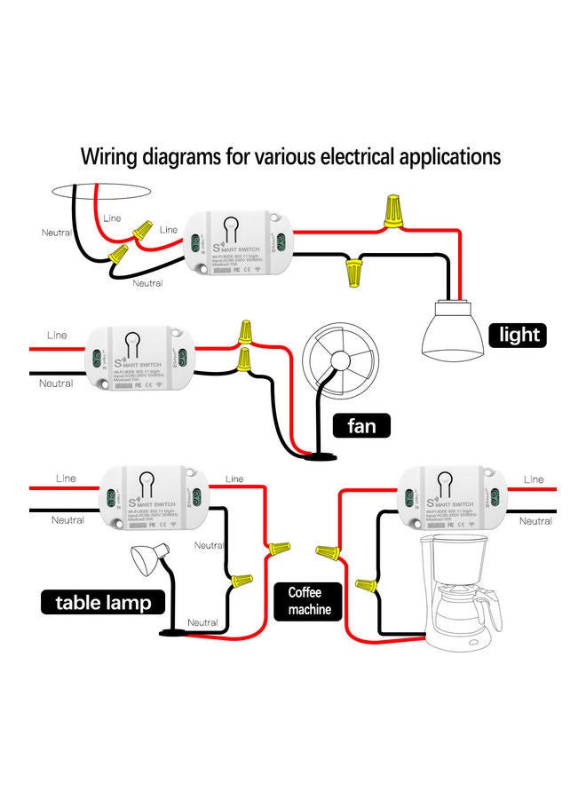 NIBEMINENT Intelligent Switch Module White - Image 5