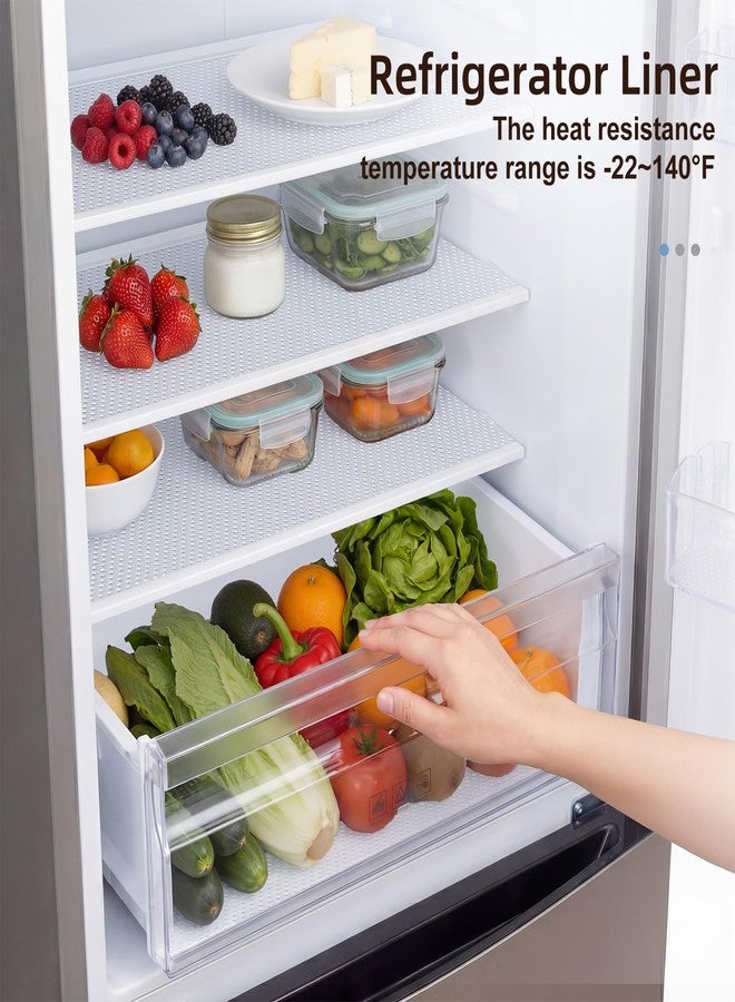 PABUSIOR Cabinet Drawer Liners for Shelves: 100% EVA Non Slip Clear Kitchen Cupboard Mats 11.8" x 120" - Non-Adhesive Waterproof Refrigerator Shelf Liner for Pantry Shelves Bathroom Ideal for Woman - Image 4