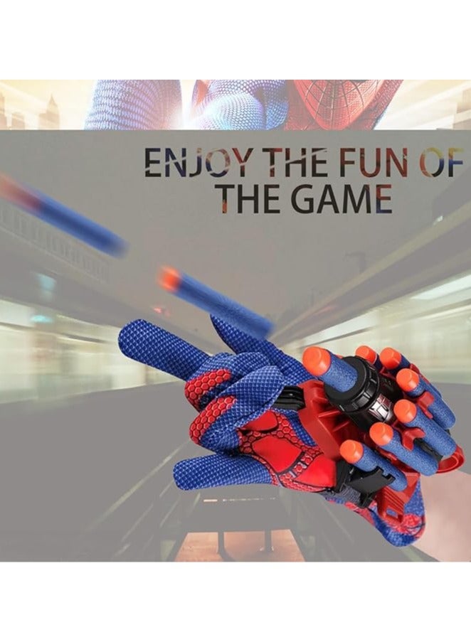 general Spider gloves, cobweb shooting toys, plastic superhero launcher toys for kids, hero movie launchers with dolls, fun toys for decorating children - Image 3