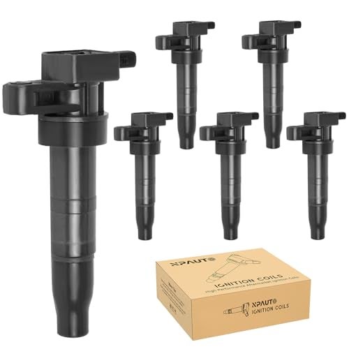 NPAUTO استبدال حزمة ملف الإشعال لسيارات 3.3L 3.8L V6 هيونداي سانتا في سوناتا فيراكروز أزيرا جينيسيس كوبيه، كيا سورينتو أوبتيما روندو سيدونا أمانتي، 2007 2008 2009 2010 2011 2012 2013 2014 2015 2016، UF546 - Image 1