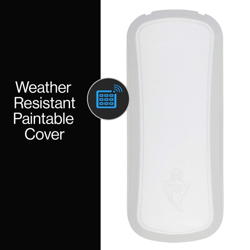 Genie Garage Door Opener Wireless Keyless Keypad - Safe & Secure Access - Compatible with All Genie Intellicode Garage Door Openers - Easy Entry into the Garage With a PIN - Model GK-R, White - Image 4