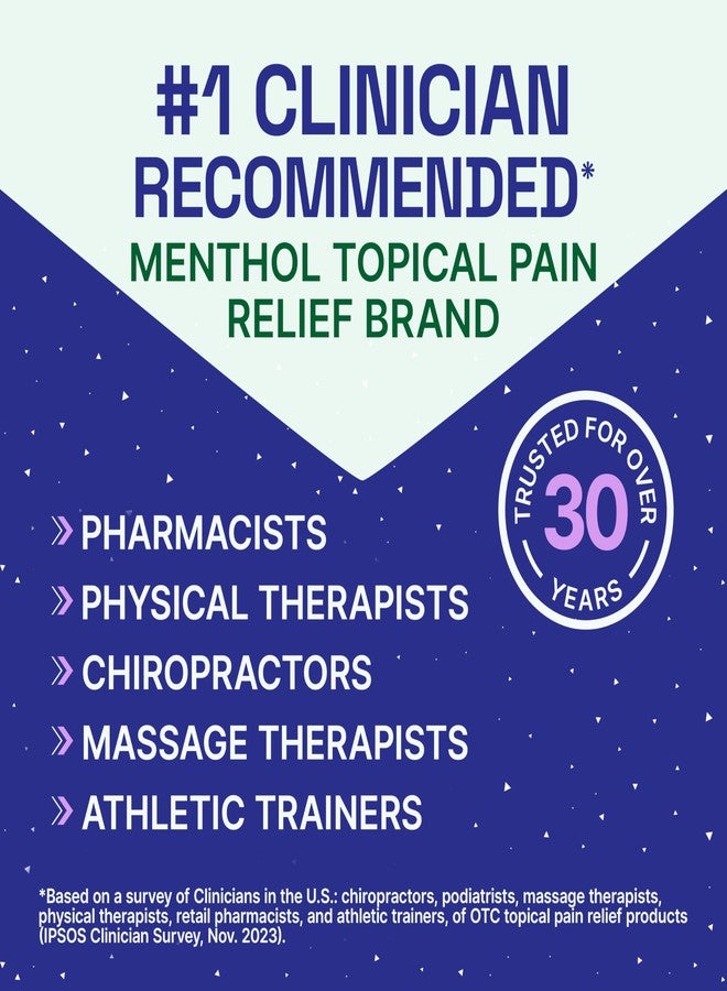 Biofreeze Overnight Gel Pain Relief, Knee & Lower Back Pain Relief, Arthritis Pain Reliever, Neck Pain Relief, Cooling Joint Pain Relief, FSA/HSA Eligible, Lavender Scented Menthol Gel 3 Fl Oz - Image 2