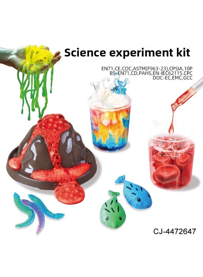 Loquat Science Experiment Toys Children's Educational Handmade Suit Toys Students Science And Education 52 Surprise Experiment Toys-Color:CJ-4472647 - Image 2