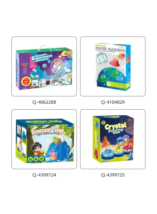 Loquat Science Experiment Toys Children's Educational Handmade Suit Toys Students Science And Education 52 Surprise Experiment Toys-Color:CJ-4472647 - Image 5