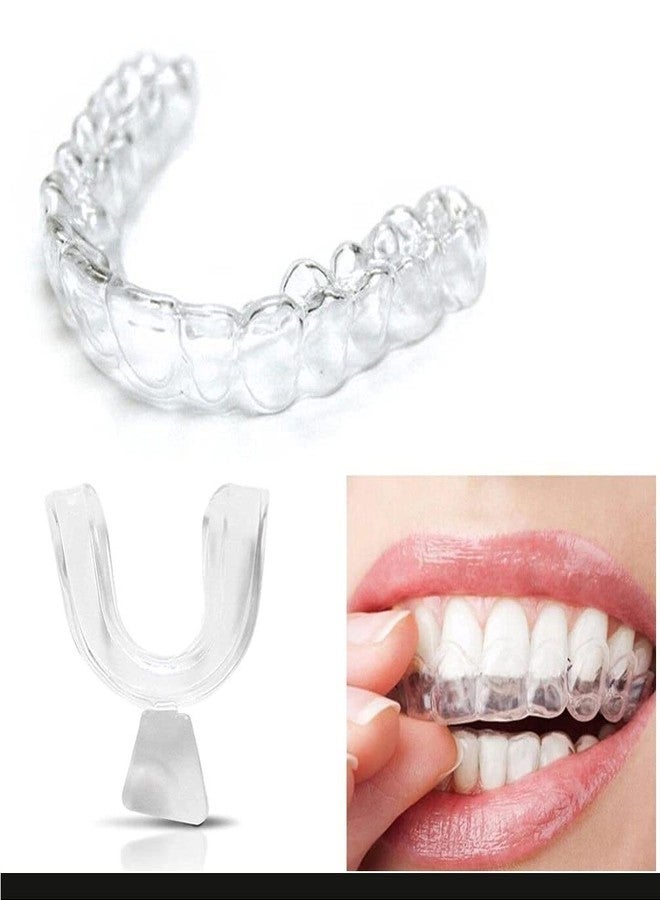 1/2/4pcs Soft Silicone Tooth Orthodontic Braces Set Mouth Guard Protector Dental Teeth Whitening Trays Retainers Oral Hygiene Care (1pc) (4) - Image 1
