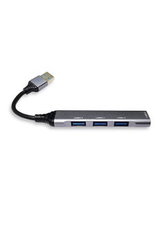 Generic 4 in 1 adapter docking station USB hub for computer mobile phone , aluminum alloy High quality mini , USB HUB , Multi-port connection, easy data transfer, power transfer, compact and portable, video output  - Image 3