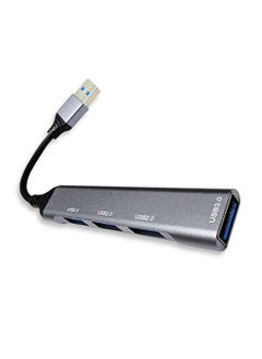 Generic 4 in 1 adapter docking station USB hub for computer mobile phone , aluminum alloy High quality mini , USB HUB , Multi-port connection, easy data transfer, power transfer, compact and portable, video output  - Image 2