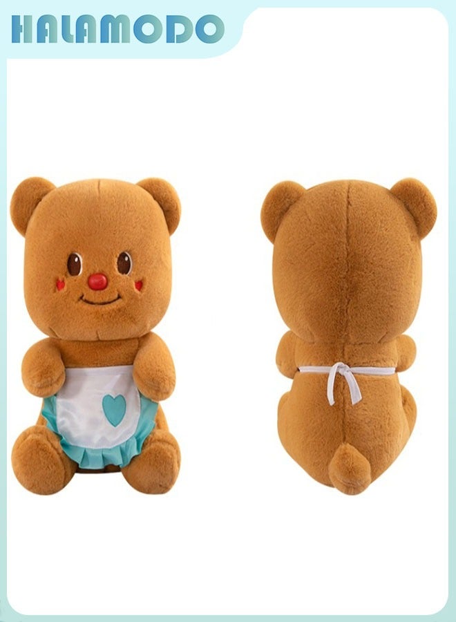 HALAMODO Butter Bear: Lovely Cartoon-style Plush Doll Decoration, 25cm, the First Choice for Birthday Gifts - Image 3