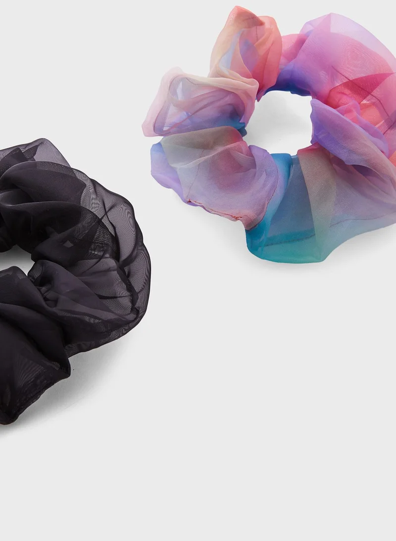ONLY Wonda Tye Dye Scrunchie 3-Pack