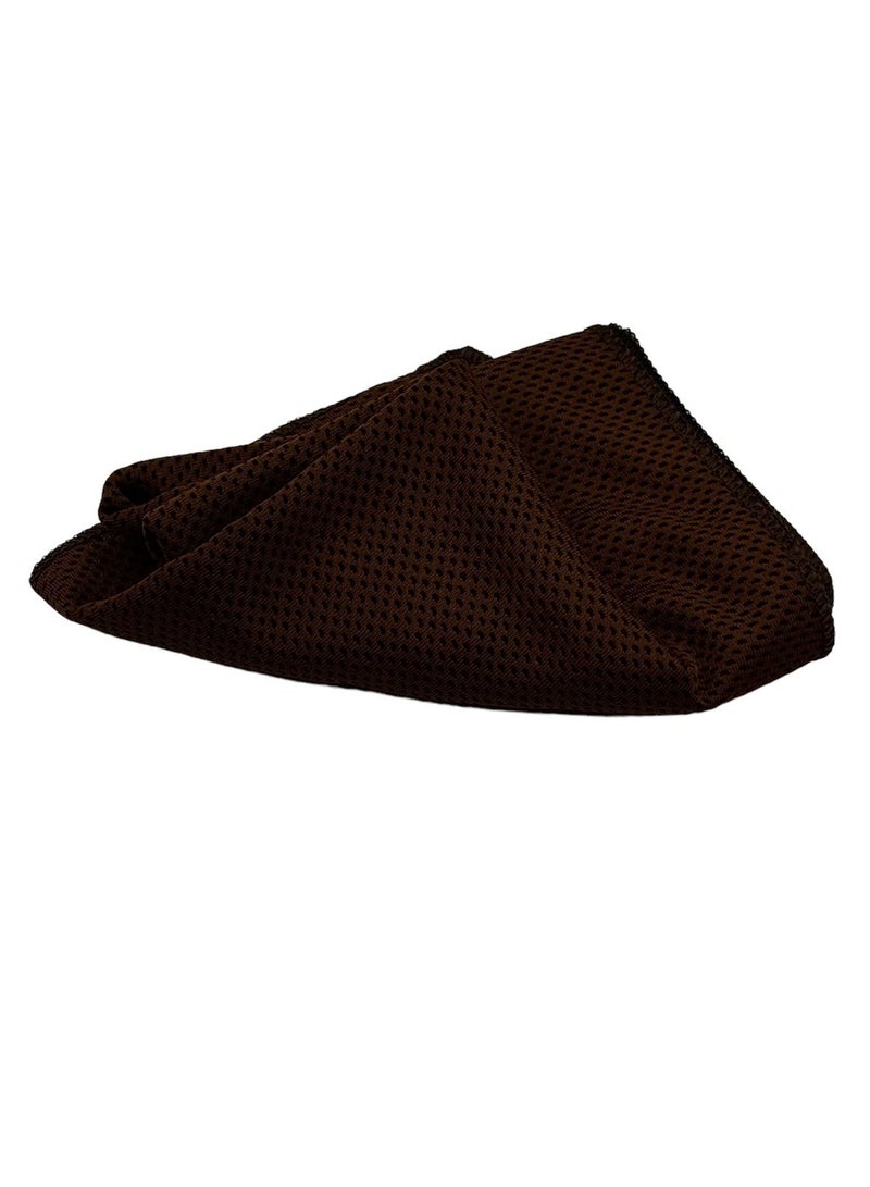 Generic Sweat-absorbent Cooling Towel - Brown 100x30cm - Image 2