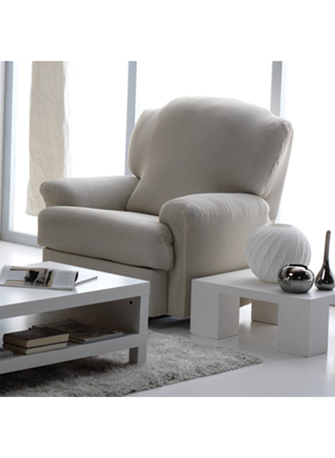 SOFA SKIN 1-Seater Rustica High Quality Durable Sofa Cover Beige 7.4 x 39.8 x 35.8 cm 28948 - Image 3