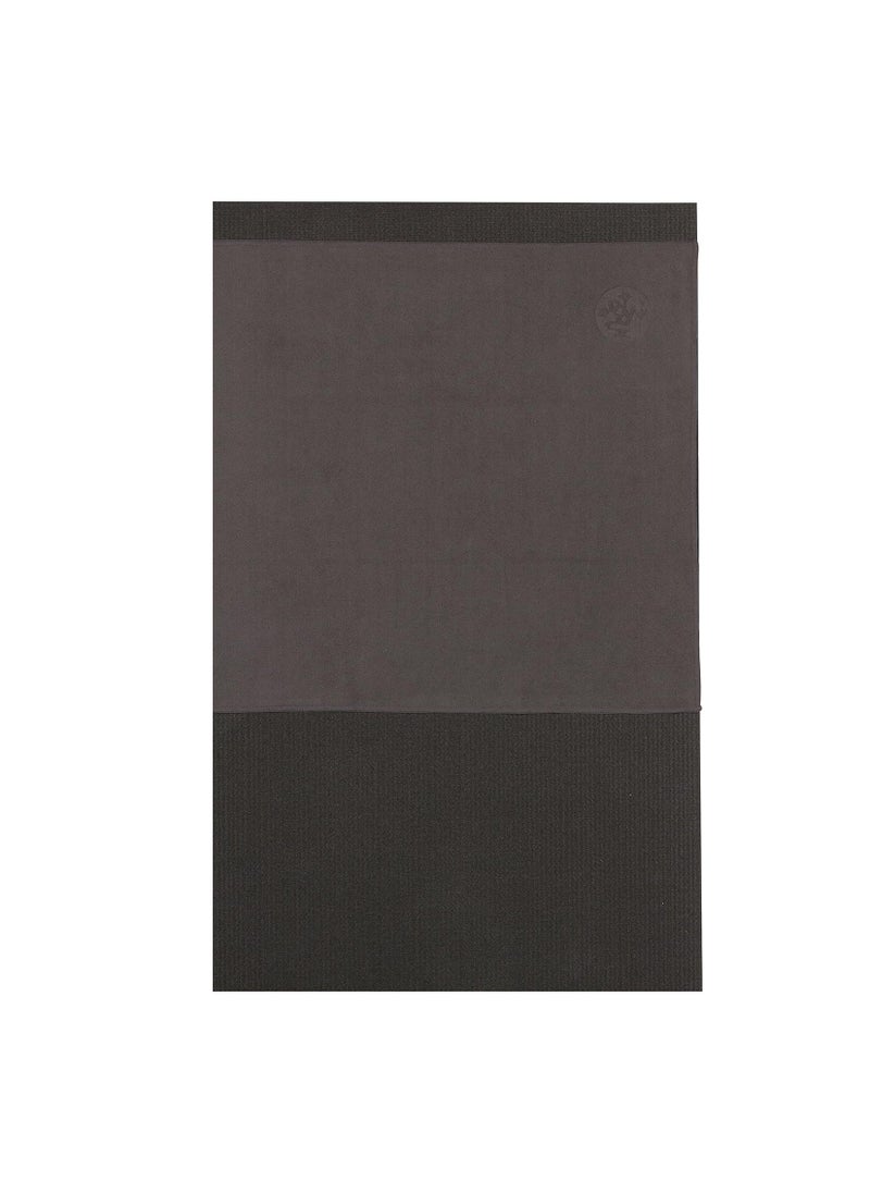 Manduka eQua Yoga Towel, Absorbent, Quick Drying, Non-Slip for Yoga, Gym, Pilates, Outdoor Fitness  - Image 1