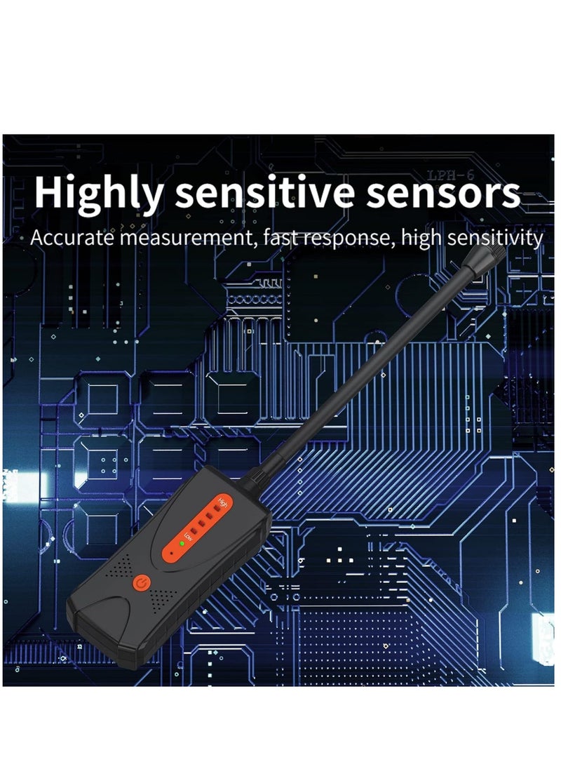 SYOSI - Gas Leak Detector, Combustible Gas Leak Tester with Audible and Visual Alarm, Portable Gas Sniffer to Locate Gas Leak of Methane, LPG, LNG, Fuel, Sewer Gas 0-10,000 PPM - Image 1