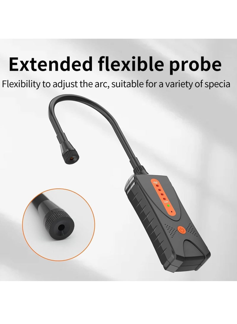 SYOSI - Gas Leak Detector, Combustible Gas Leak Tester with Audible and Visual Alarm, Portable Gas Sniffer to Locate Gas Leak of Methane, LPG, LNG, Fuel, Sewer Gas 0-10,000 PPM - Image 1
