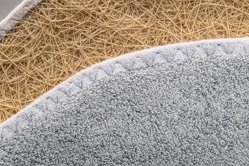 pedag Deo Fresh Natural Terry Cloth & Sisal Insoles, Handmade in Germany, Fully Washable, Perfect for Keeping Feet Dry and Fresh in The Summer, US W12 M9 / EU 42, Gray, 1 Pair - Image 5