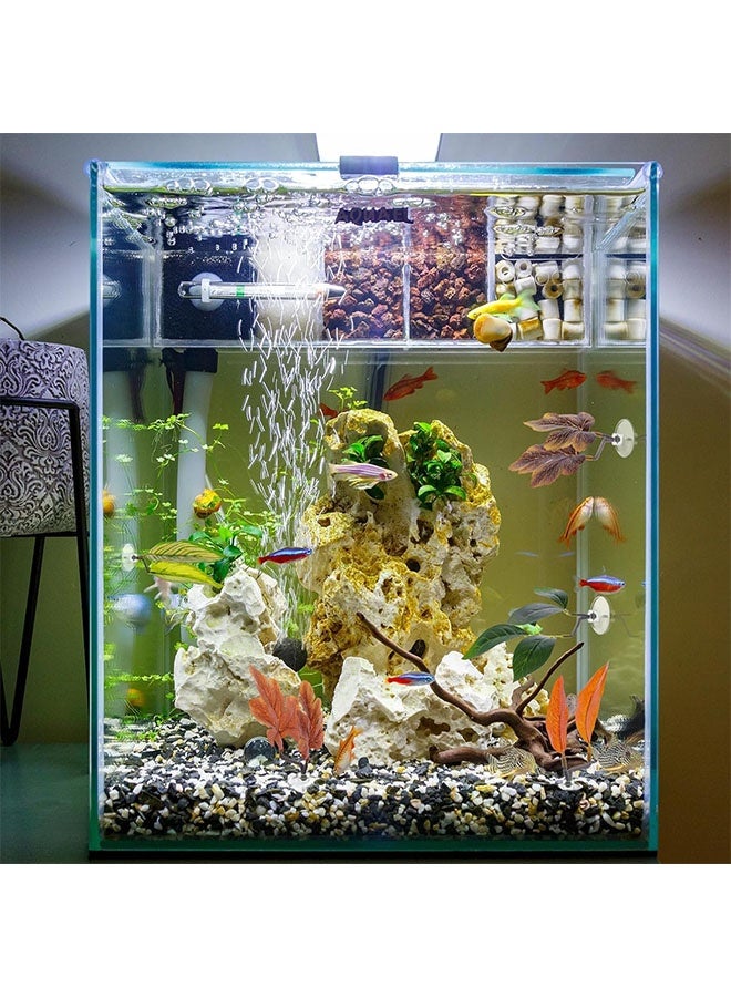 Realfrog 5PCS Fish Tank Decoration Betta Bed Leaf Hammock for Betta Fish, Lightweight and Realistic Resting Spot, For Fish Leaf Pad, Ornamental Artificial Leaf Bed Aquarium Accessories - Image 4