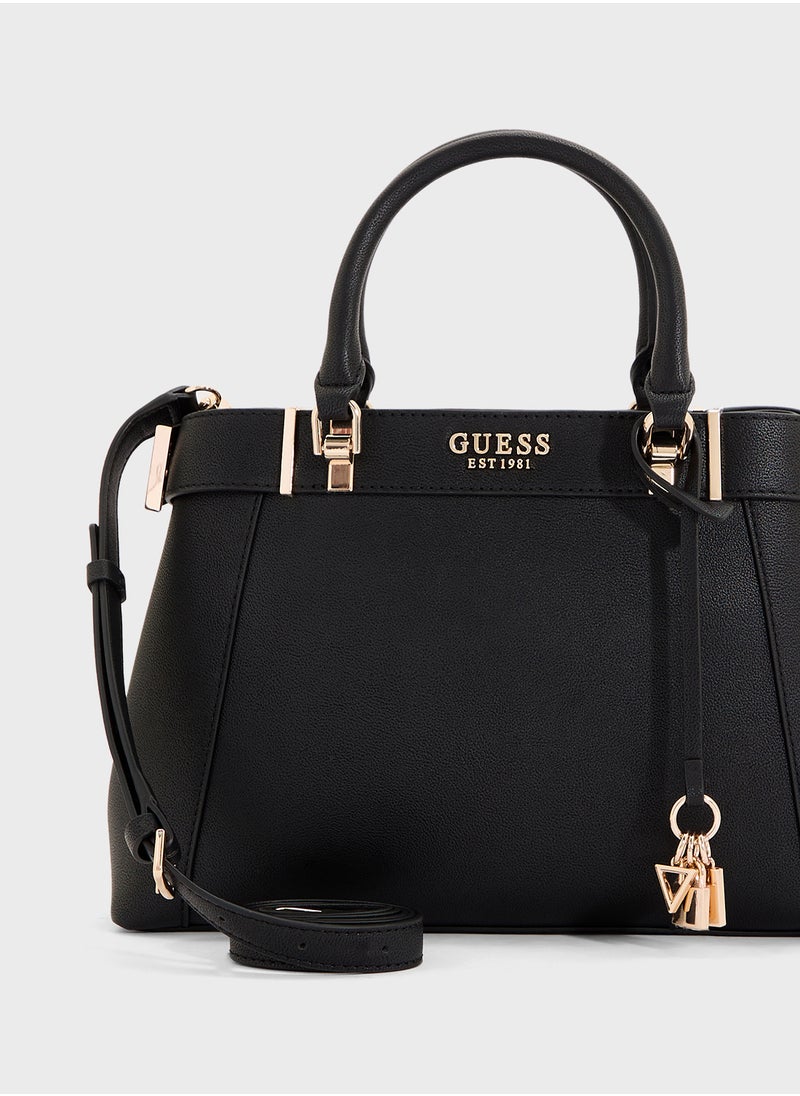 GUESS Anadela 3 Comp Satchel  - Image 4