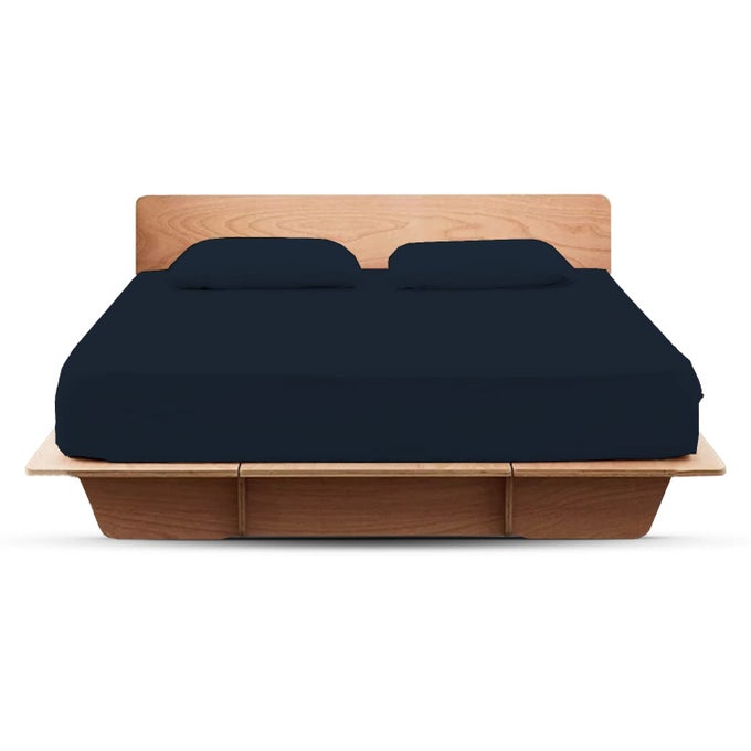 800 THREAD COUNT EGYPTIAN COTTON BOTTOM FITTED SHEET ONLY QUEEN FITTED SHEET ONLY DEEP POCKET SOFT FITTED SHEETS FITTED SHEET EXTRA DEEP POCKET 18 FITTED SHEET ONLYNAVY BLUE QUEEN SIZE