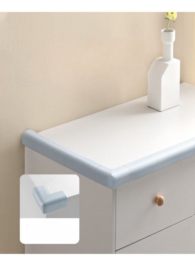 Baby Care Table Edge Corner Protector Guard – 3.2cm Thickened Soft Safety Bumpers for Child Proofing Furniture and Walls – Easy to Clean, No Marks Blue 200 x 3.2x3.2 cm - Image 2